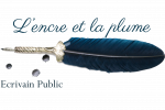 logo l'encre et la plume vaison-la-romaine